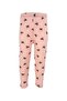 Girls' Reporty Bow Patterned Flexible Anti-Sweat Cotton Tights - 3