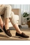 Armecity Ac1555 Genuine Leather Di̇vadonna Makose Comfortable Daily Women's Shoes