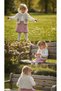 Lady Gold 6265 Girl's Daisy Embroidered Turtleneck Sweater Skirt 3-Piece Set 2-3-4-5-6-7-8-9 Years Old - 2