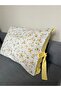 100% Cotton Gray Flower Design Pillowcase (1 Piece) - 2