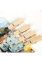 Mini Wooden Clips, 250pcs Wooden Mini Photo Clothespins Craft Decoration Clips with 1 Roll 50 Meter - 3