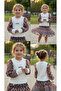 Pampal 2190 Girl's 2-Piece Set with Chiffon Skirt for Ages 2-3-4-5-6 - 3