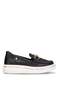 D26Ya-3960 Women's Genuine Leather Casual Shoes Black