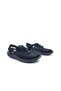 Knitted Rope Detailed Casual and Beach Black Men's Sports Sandals - 5