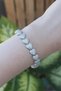 Şıkvip Series Brass Zircon Stone Silver Color Heart Model Braceletteachers Mothers Valentine's Day He - 3