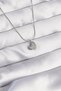 Stylish316L Steel Silver Color Minimal Heart Design Necklaceteachers Mothers Valentine's Day Gift