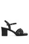 26By130.922T Women's Stoned Classic Heeled Shoes Black