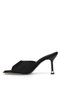 Elit Zks57 Women's Heeled Slippers Black - 3