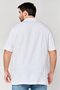 Men Regular Fit Short Sleeve Graphic Print Polo Shirt, White - 4