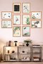 10-Piece Frame-Looking Feng Shui Japanese Style Minimalist Painting Set – 15X20 cm Mdf Uv Printing