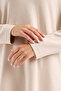 Women's Premium Modal Fabric Oversized Tunic – Soft-Textured Relaxed Fit Casual Hijab Top - 7