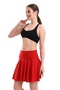 Beach Skirt Pareo, Red Color, No-Wash Skirt - 4