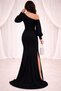 Evening Dress, Women's Evening Dress, Graduation Dresses, Wedding Engagement Dresses, One Shoulder, Glittery - 3