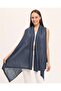 Slim Short Knitwear Poncho Vest – Chiffon Look, Lightweight and Stylish