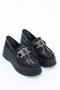 Bln 1299 Buckle Detailed Thick Sole Loafer