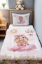 Fancy Rabbit Patterned Single Baby Kids Pique Set - 2
