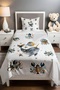 Blue Depth Patterned Single Baby Kids Pique Set