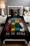 Game Break Patterned Single Baby Child Pique Set