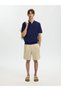 Polohemd aus Strick Kurzarm - 6
