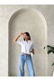 Shirt with Butterfly Detail on the Back - White |   D2787 - White - 2