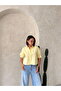 Shirt with Butterfly Detail on the Back, Yellow |   D2787 - Yellow - 2