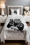 Legendary Gamer Patterned Single Baby Child Pique Set