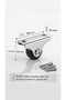 Metal Fixed Mini Wheel Set 20 mm – Screw-On Furniture Caster with 240 kg Carrying Capacity - Caster - 5
