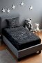 Next in Line Game Patterned Bedspread and Pillowcase - 2
