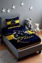 Racer Spirit Patterned Bedspread and Pillowcase - 2