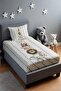 Cheerful Forest Friends Patterned Bedspread and Pillowcase - 2