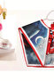 Turkish Flag Patterned Waving Moon Star Sky Themed Children's Collar Scarf (10 Pcs) - 5