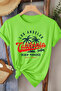 California Beach Paradise Printed Women's T-Shirt