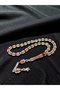 Phosphorescent Barley Cut Powdered Amber Prayer Beads Coffee Rosary - 2