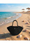 Midi Length Days of Vacation Straw Beach Bag - 2