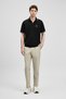 111040232 Grom Smart Men's Polo Neck T-Shirt Men's T-Shirt Black - 3
