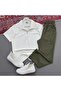 Men's Sahra Fabric Combination with Bottom and Top Zipper Fastening - 2