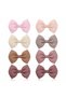 Enchanted Garden Grosgrain Pinwheel Bow Clip Set (12-Piece) - Multicolor - 12M to 36M - 3