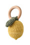 Lemon Handmade Crochet Teether - 0M to 12M