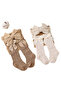 Cozy Cable-Knit Bow Headband & Knee-High Sock Set - Multicolor - 0M to 12M - 6
