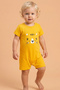 100% Cotton Baby Boy Summer Short Jumpsuit