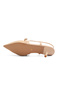 İst F88 Pointed Toe Belt Detailed Hazelnut Heel Stiletto - 3