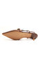 İst F88 Pointed Toe Belt Detailed Hazelnut Heel Stiletto - 4