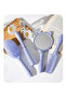 Pillow Comb Set with Hd Mirror, Needle Brush, Plastic Handle, Hairdresser Comb, 4 Pieces in Gift Box - 4