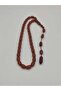Artisanally Crafted Orange Crystal Amber Praying Beads 8 * 12 mm Capsule-Cut with System of Fitting Tools - 3