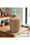 Handmade Wicker Bottle Cover – Decorative Water Bottle Cover – Kitchen Organizer Basket – Stylish Home Accessory - 4