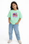 Kpop Demon Hunters Demon Hunters Printed T-Shirt for Girls 4-13 Years - Huntr/X - 2