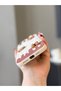 iPhone 14 Pro Max 3D Decorated Patterned Cream Color Case - 4