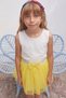 Girl's Skirt Tutu Skirt Yellow Color - 7