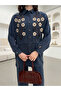 Women's Front Embroidered Beaded Tir Tiril Fabric Shirt or Jacket Style - 2