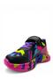 332 Orthopedic Girls' Black/Fuchsia Comfortable Sneaker - 4